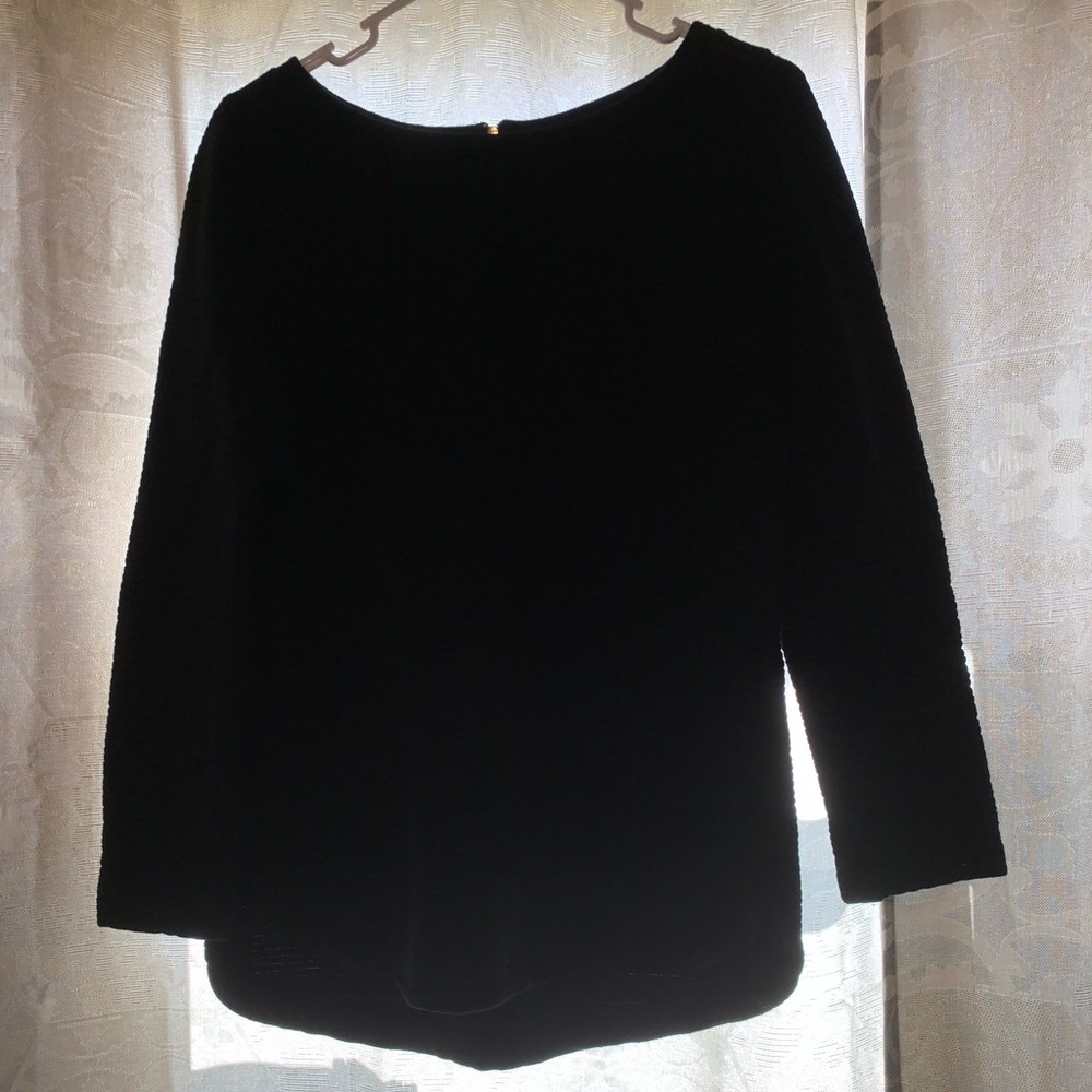 Merona crew neck with zipper